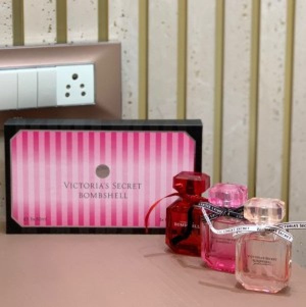 Victoria's Secret Bombshell Gift Set of 3 Pcs 30ml Each (Xurry)