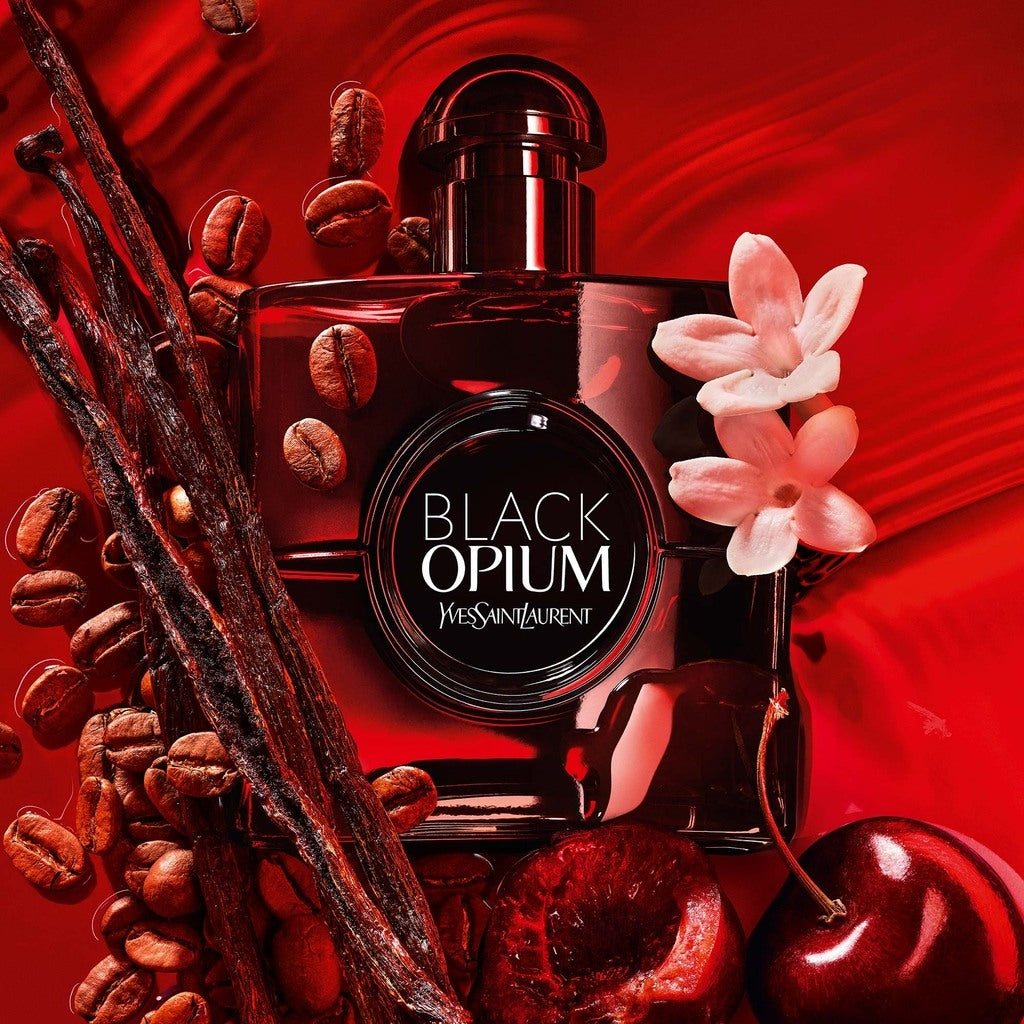 Yvees Saiint Laurentt Black Opium Over Red (Xurry)