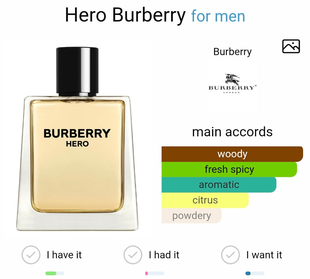 Burberry Hero EDT (Xurry)
