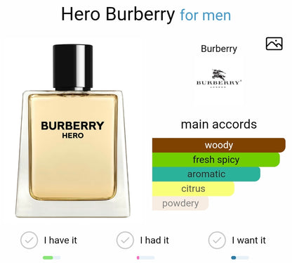 Burberry Hero EDT (Xurry)