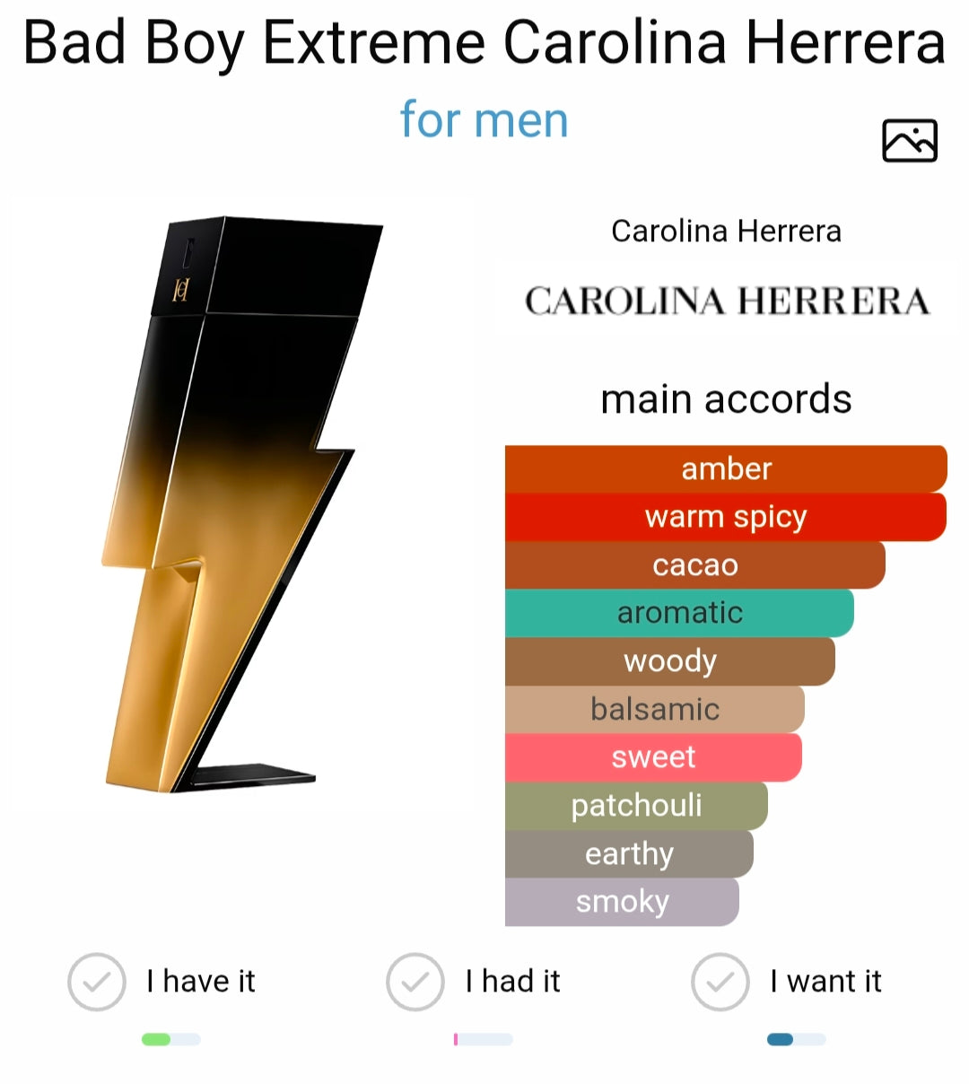 Carolina Herrera Bad Boy Extreme Eau De Parfum (Xurry)