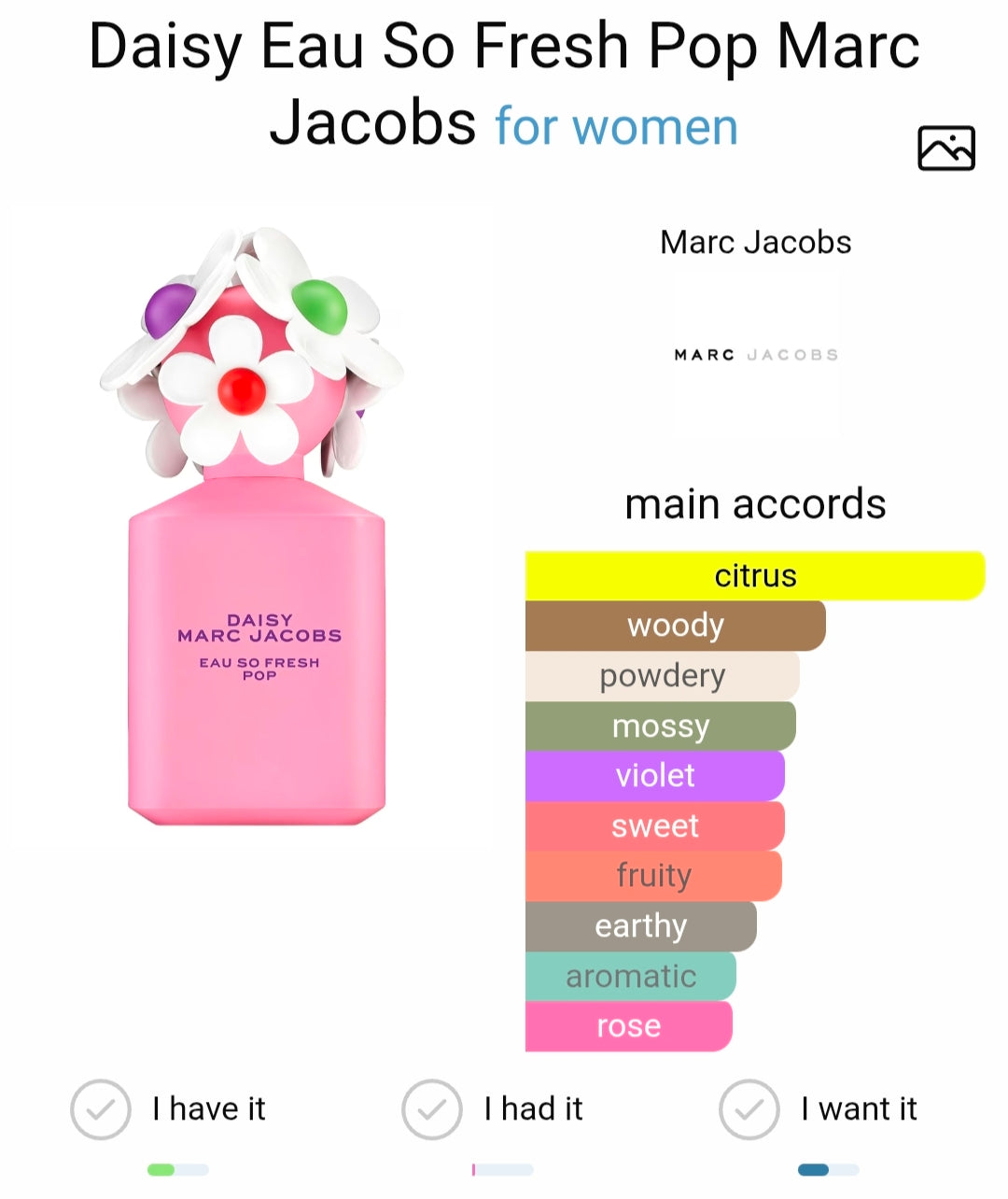 Marc Jacobs Daisy Eau So Fresh Pop (Xurry)