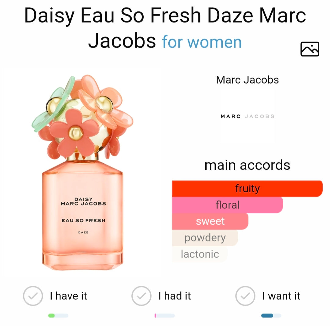 Marc Jacobs Daisy Eau So Fresh Daze (Xurry)
