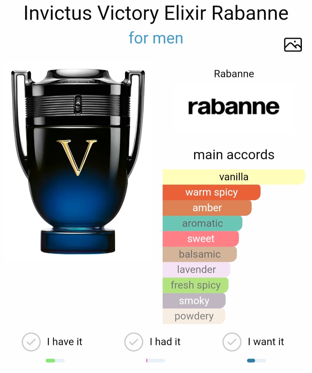 Pacoo Rabanne Invictus Victory Elixir Parfume Intense (Xurry)