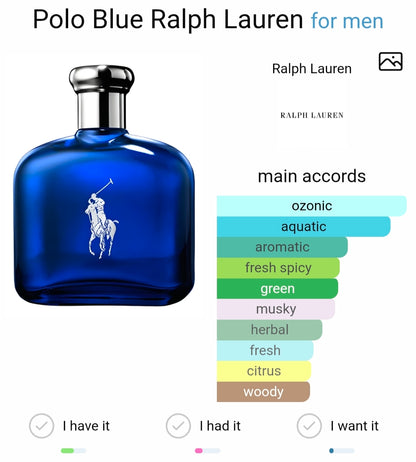 POLO Ralph Lauren Blue Eau de Toilette (Xurry)