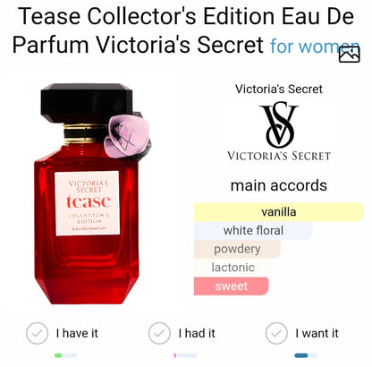 VICTORIASS SECRET Tease Collector's Edition Eau De Parfum (Xurry)