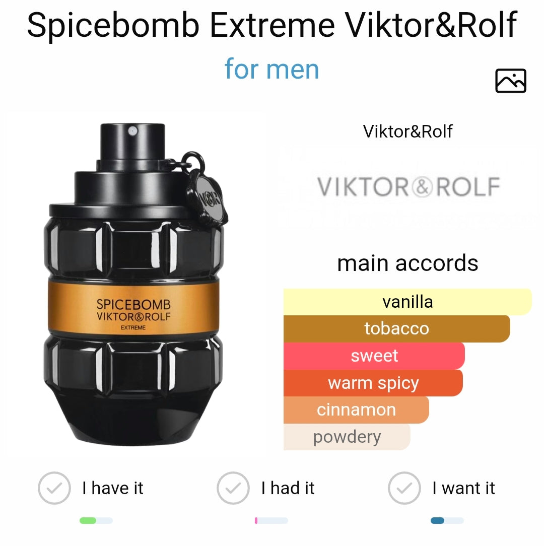 VIKTOR & ROLLF SPICEBOMB EXTREME EDP POUR HOMME (Xurry)