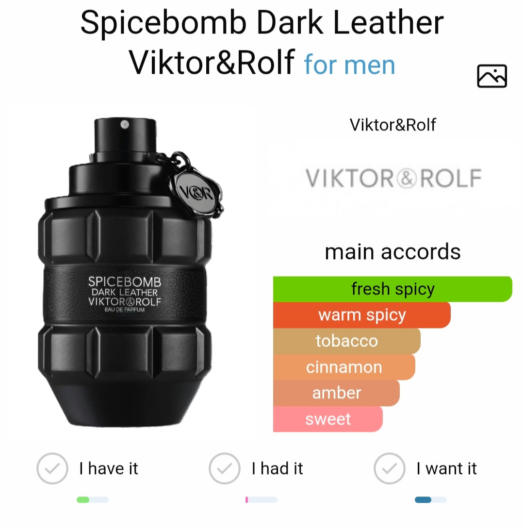 Vikttor & Rollf Spicebomb Dark Leather EDP (Xurry)