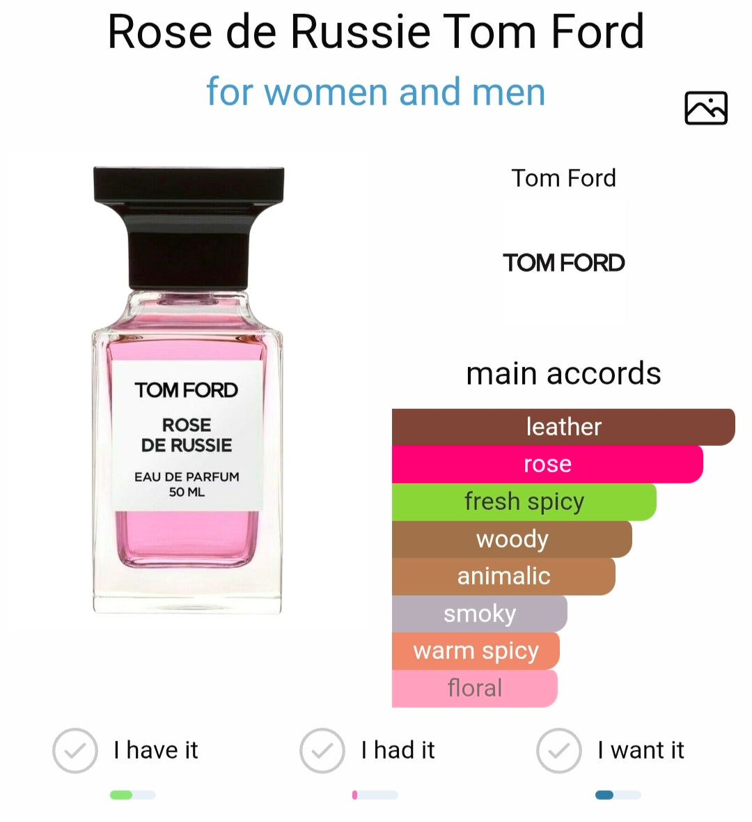 TommFord Rose De Russie Eau De Parfum (Xurry)