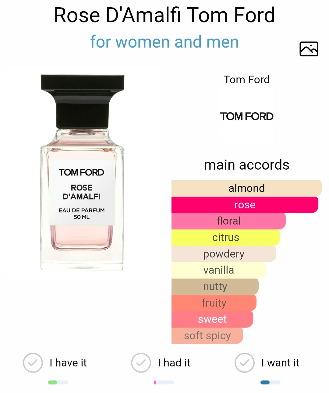 TommFord Rose D'Amalfi Eau De Parfum (Xurry)