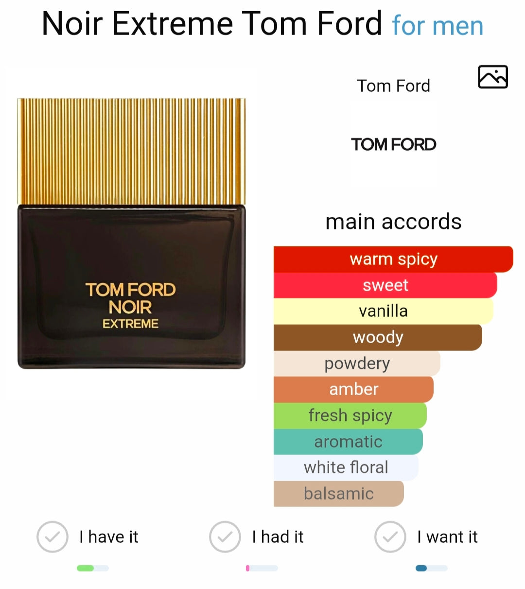 TommFord Noir Extreme Eau De Parfum (Xurry)