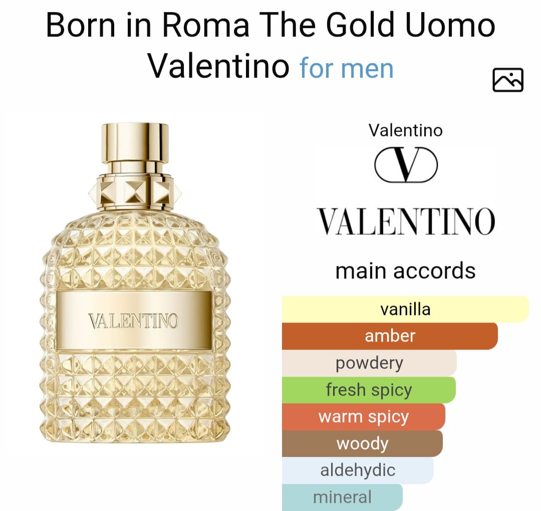 Valentinoo UomMo Born In Roma The Gold (Xurry)