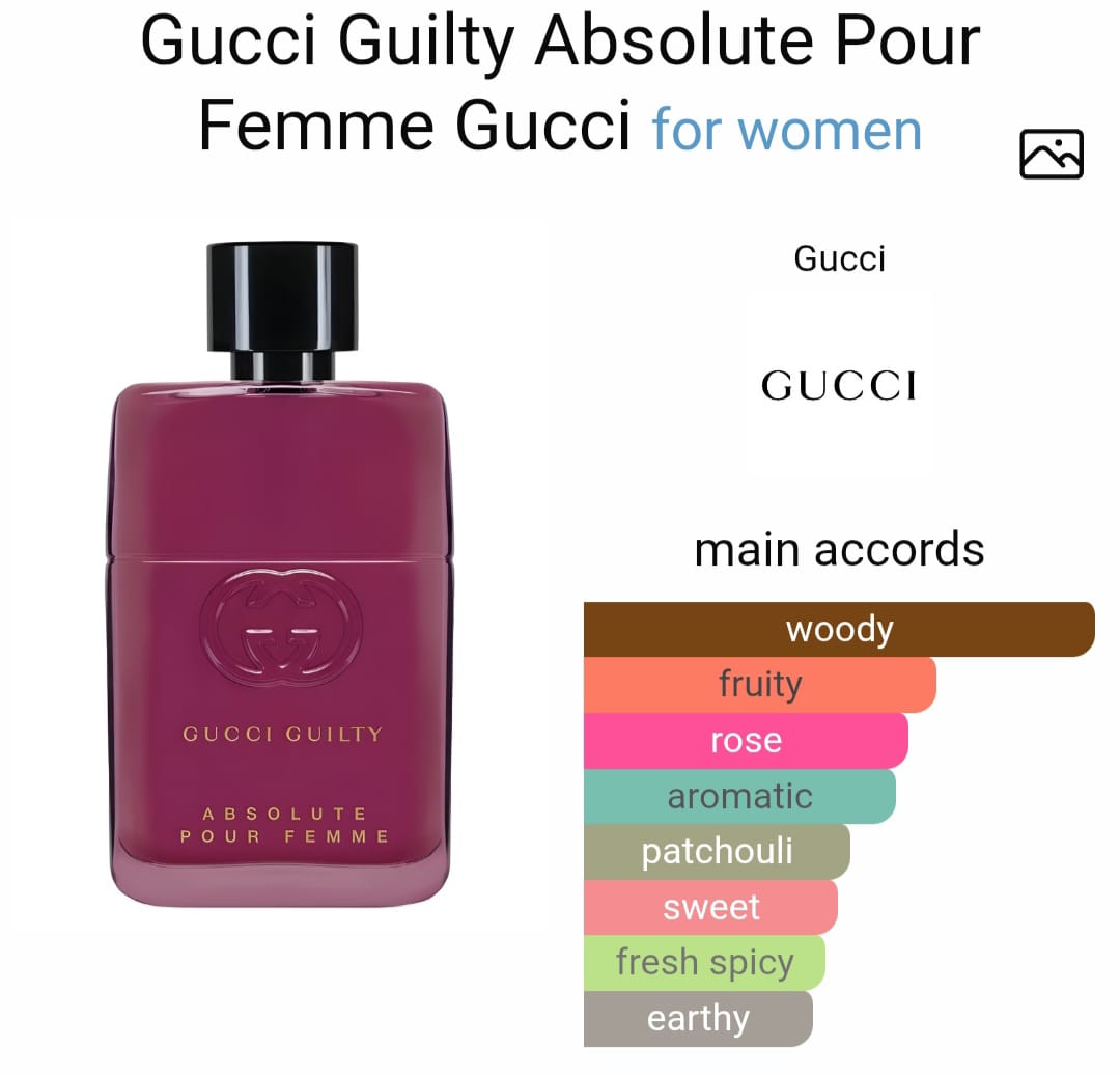 Guccii Guiltty Absolute EDP Pour Femme (Xurry)