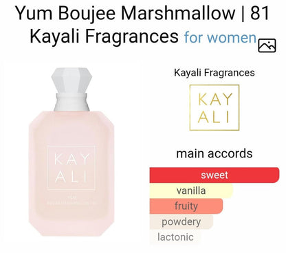 Kayali Yum Boujeee Marshmalloow | 81 EDP (Xurry)