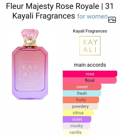 Kayali Fleur Majestty Rosse Royalle | 31 EDP (Xurry)