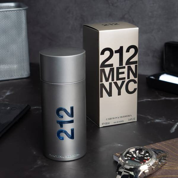 CAROLINAA HERRERA 212 Men NYC Spraay Eau De Toilette - 100 ml (Xurry) #021