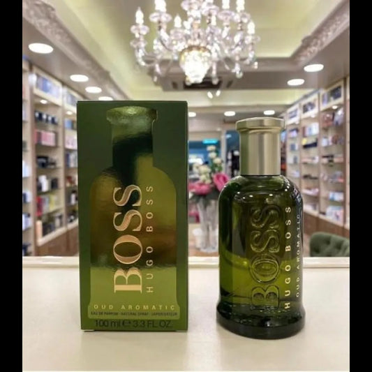 Huggo Boss BOSS Bottled Oud Aromatic Limited Edition Eau De Parfum For Unisex (100ml) (Xurry) #069