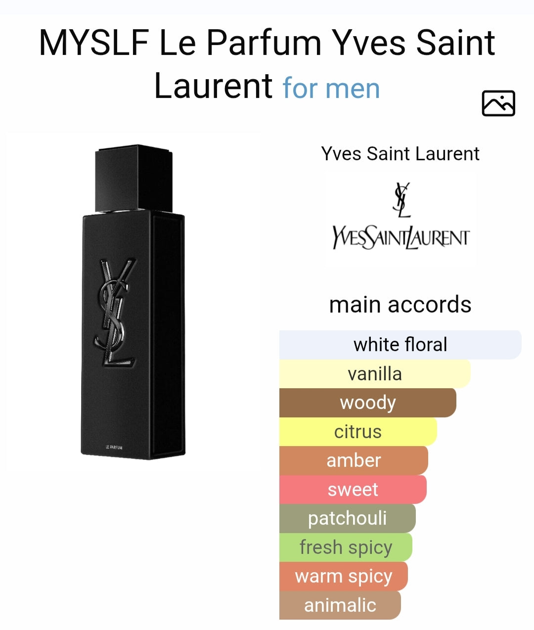 YSSL Myslf Le Parfum (Xurry)