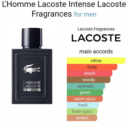 L Hoome Intensee By Lacostte Eau De Toilette (Xurry)