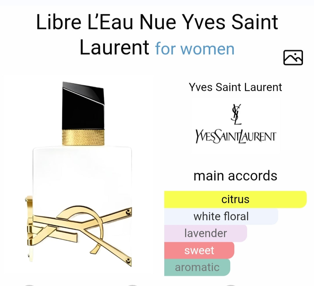 YSSL librre L'eau nuee Parfum De Peau (Xurry)
