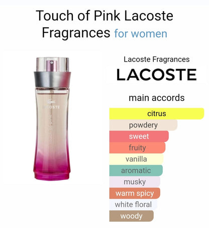 Lacostee Touchh Of Pink EDT (Xurry)