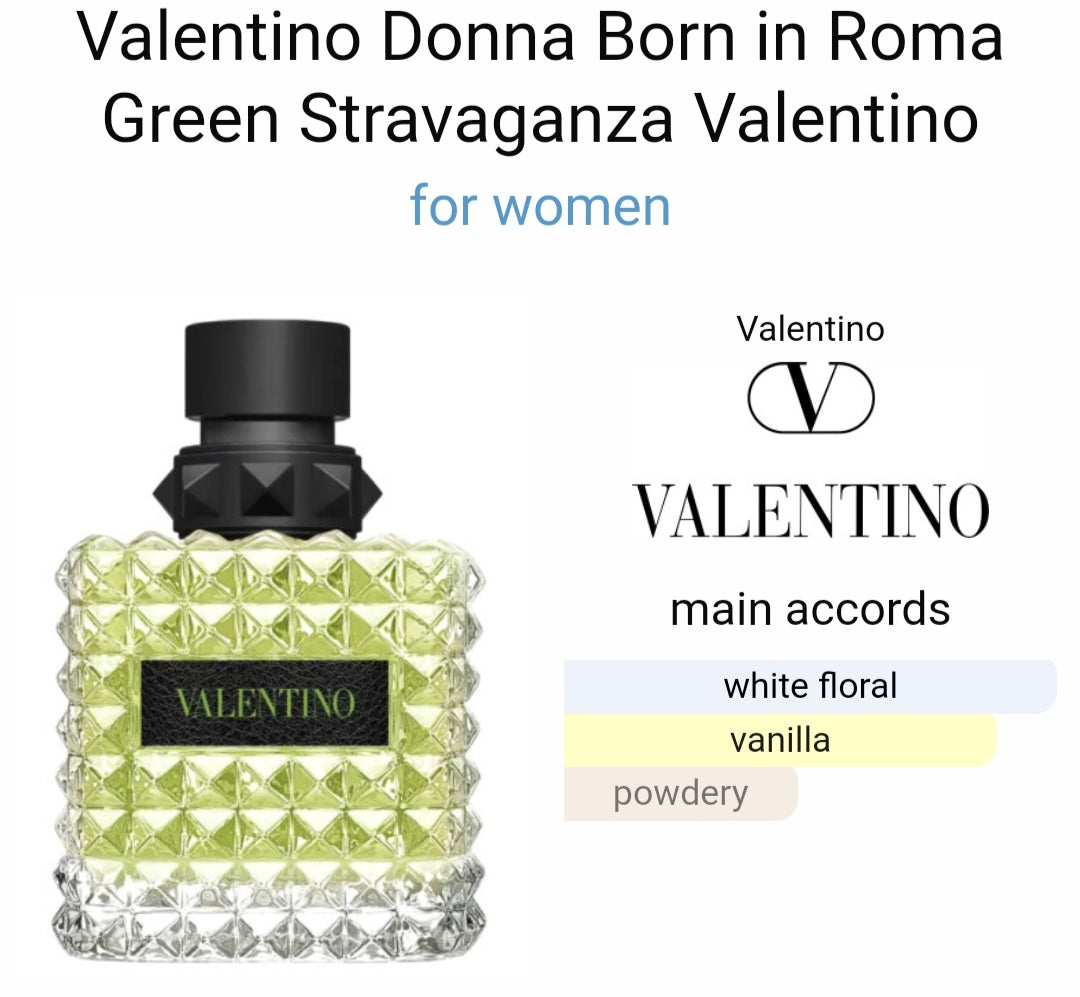 Valentino Borrn in Romma Umo Grreen Strravagganzza EDP (Xurry)