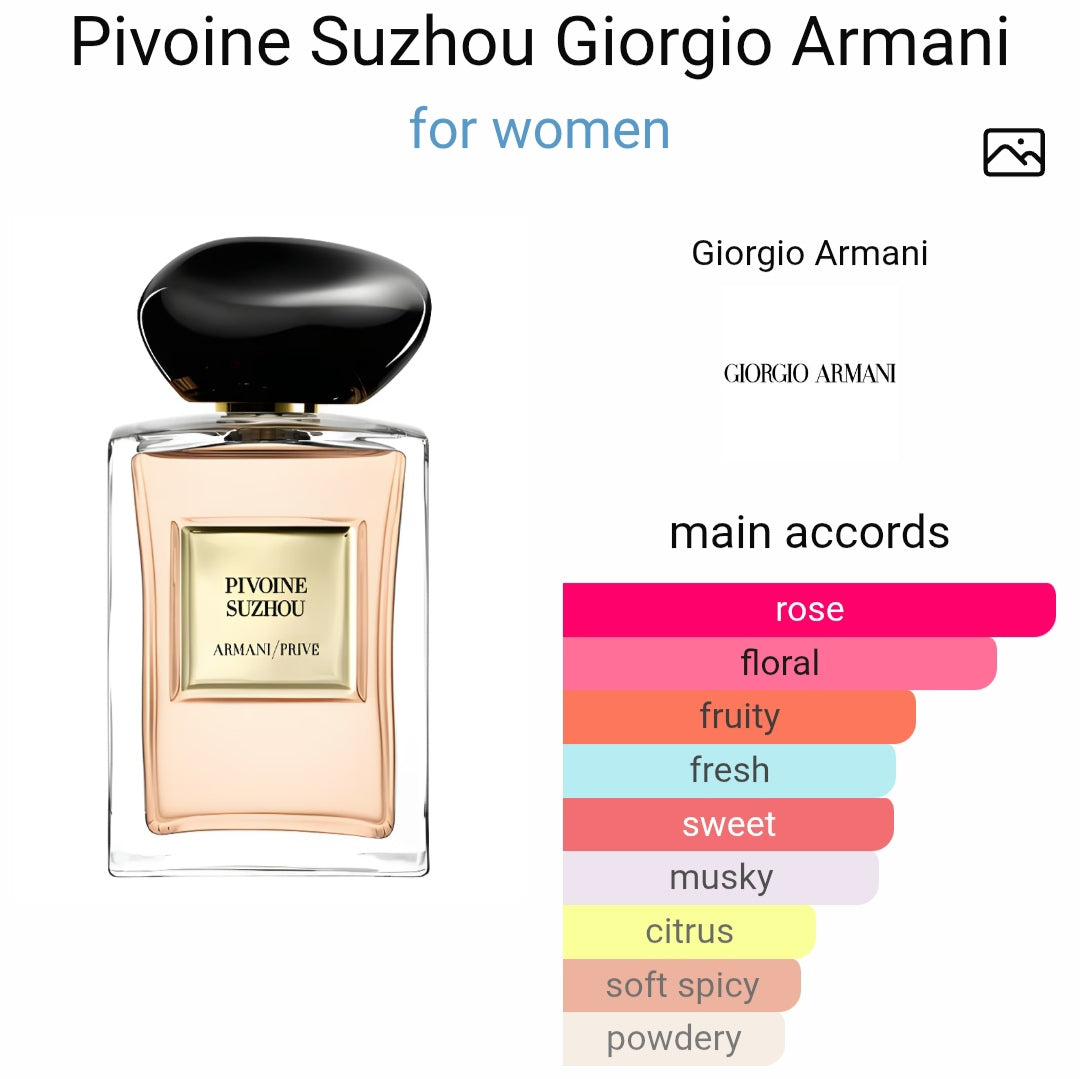 Armaani Priive Piivoine Suuzhouu EDP (Xurry)
