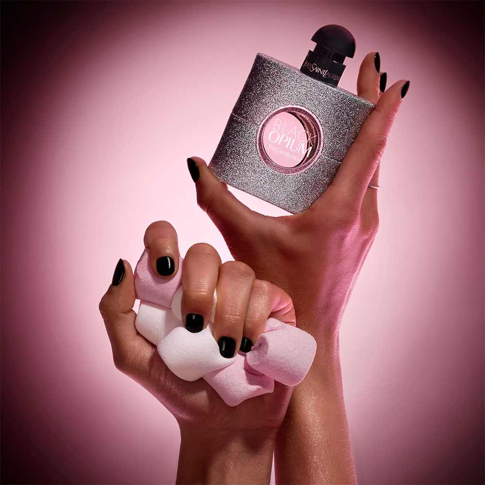 Yvees Saiint Laurentt Black Opium Glitter EDP (Xurry)