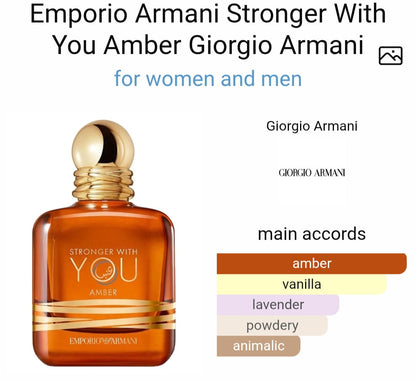Empoorio Armaani Stroonger With Youu Amber EDP (Xurry)