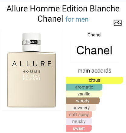 Chanel Allure Homme Edition Blanche EDP (Xurry)