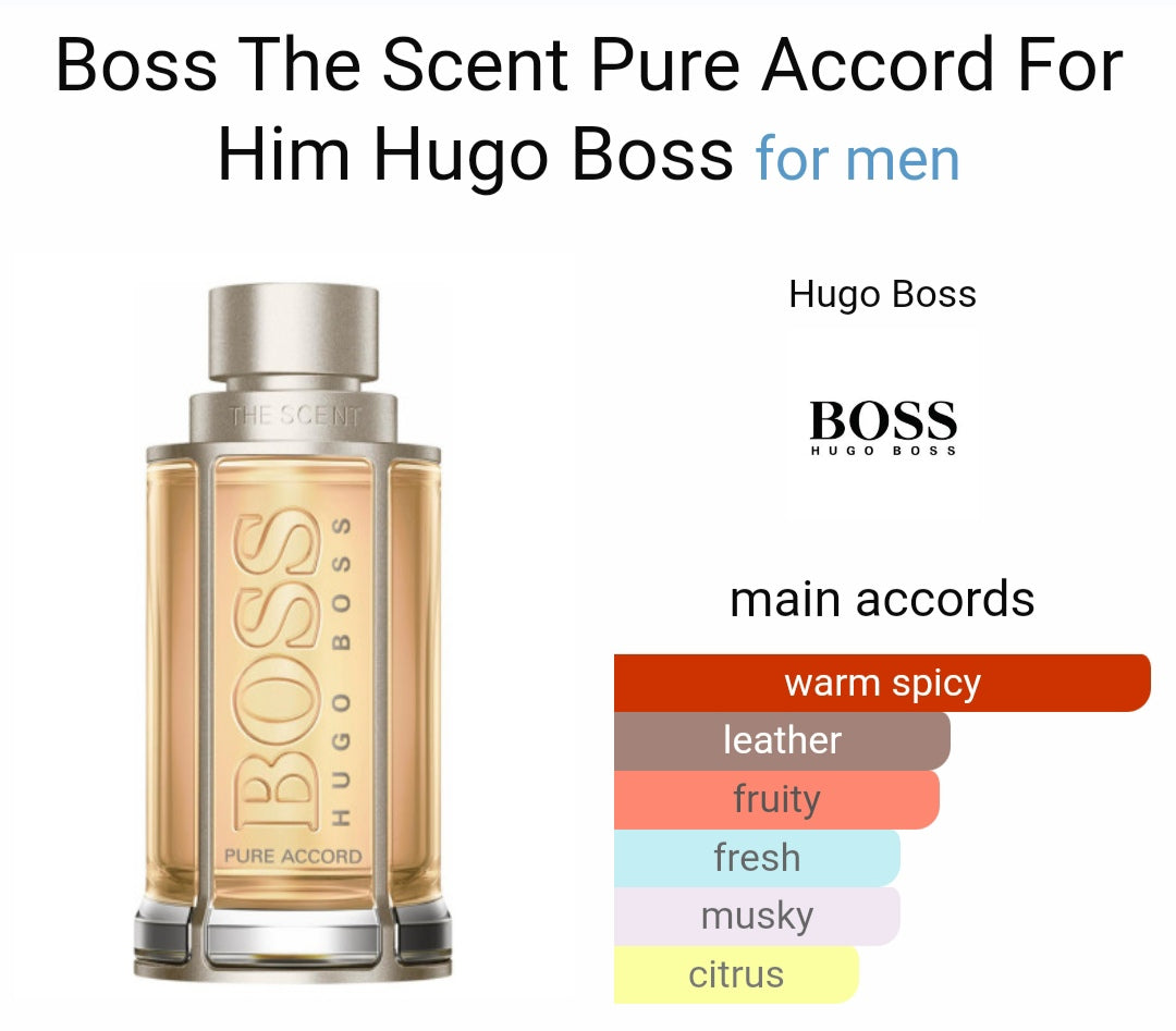 Hugoo Bosss The Scent Pure Accord (Xurry)